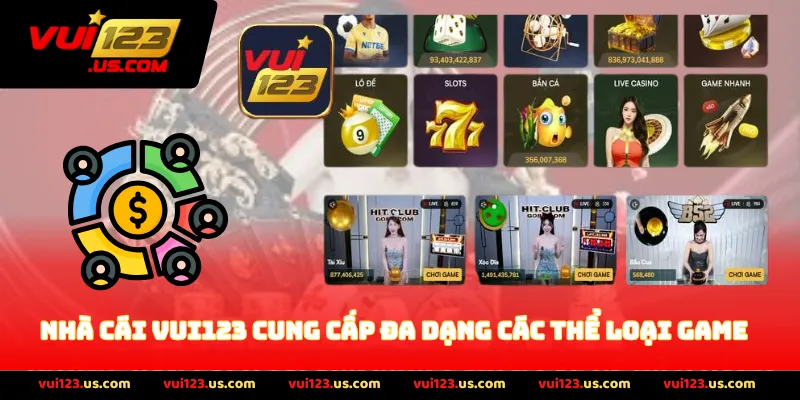 Nhà cái vui123 cung cấp đa dạng các thể loại game